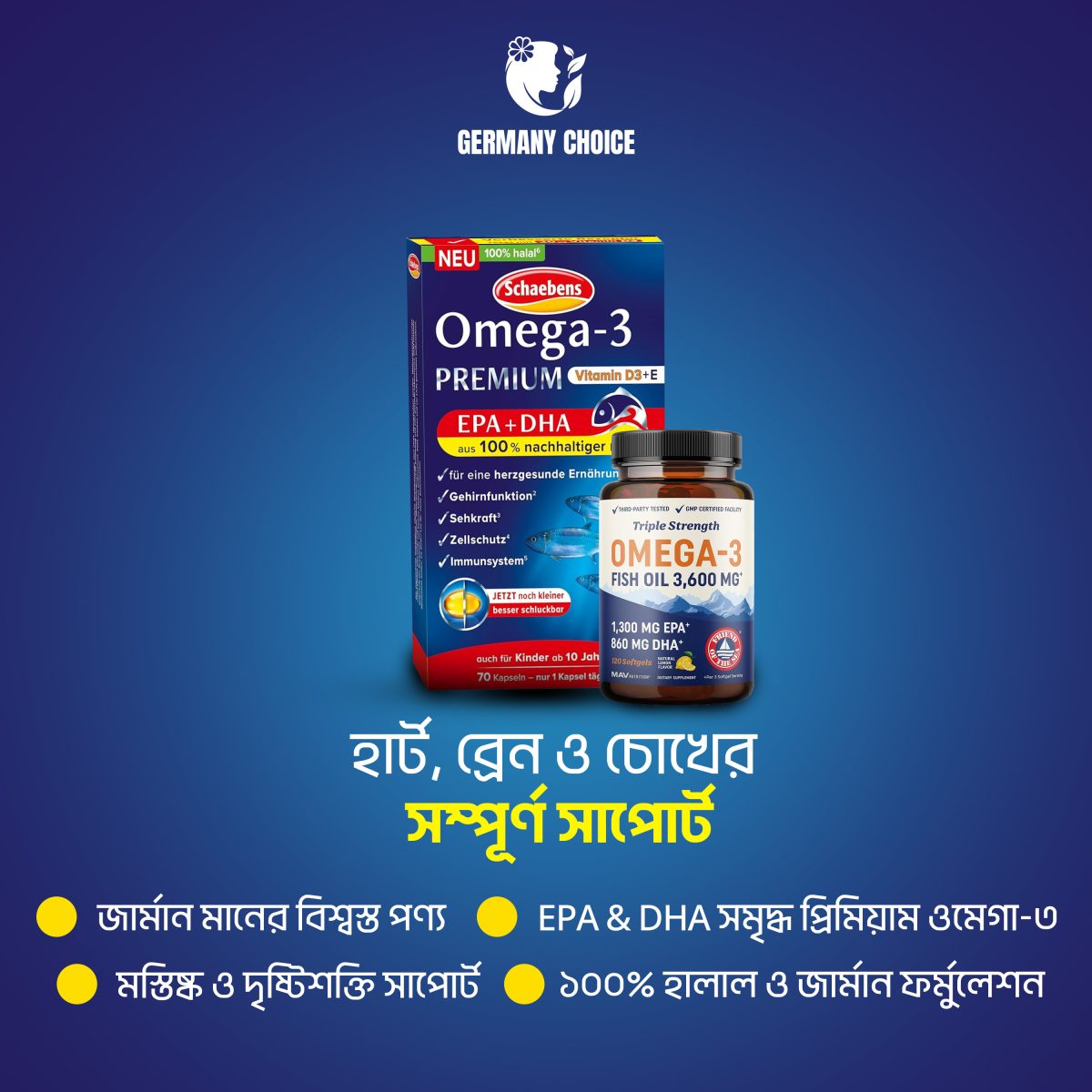 OMEGA FISH OIL.jpg Schaebens Omega-3 Premium (70 Capsules) - Image 1