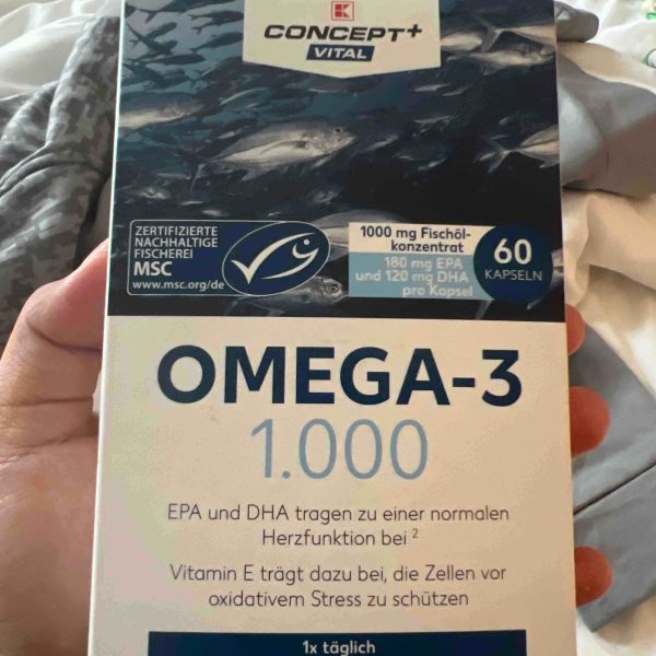 Concept+ Vital Omega-3 1000 (60 Capsules)