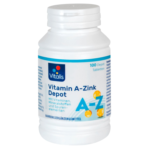 Vitalis Vitamin A-Zink Depot (100 Tabs)
