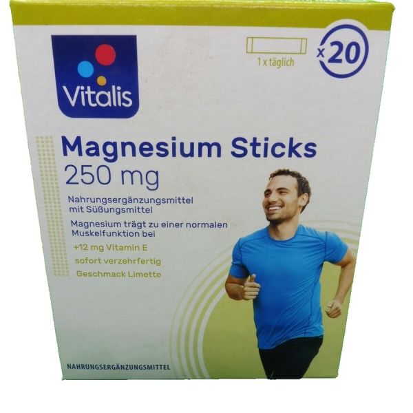 Vitalis Magnesium Sticks 250 mg (Men)
