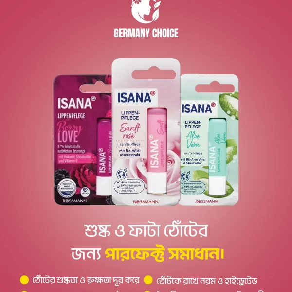 Isana Lip Care (Cherry/Berry/Intensiv)